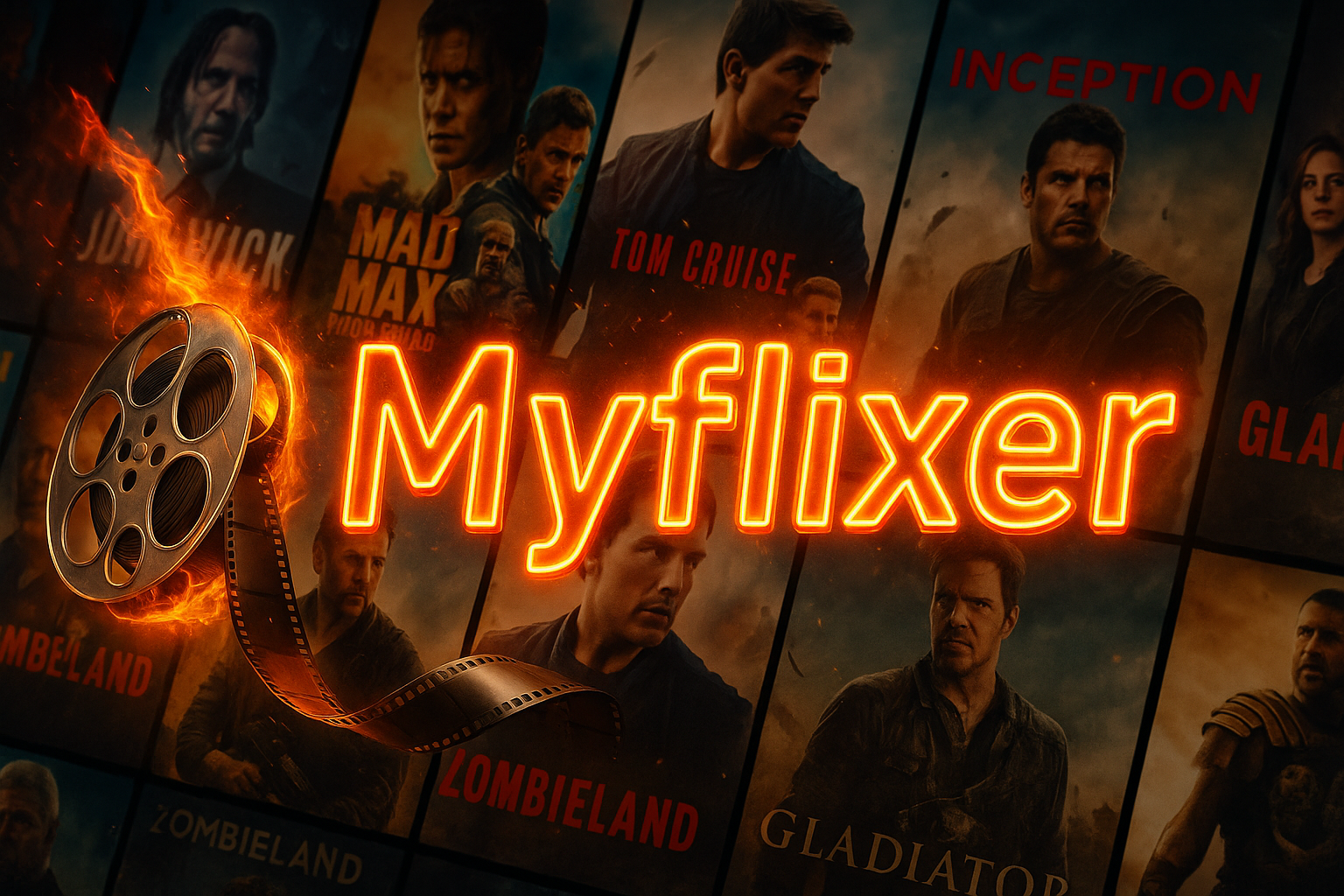 MyFlixer watch movies online free HD streaming platform interface